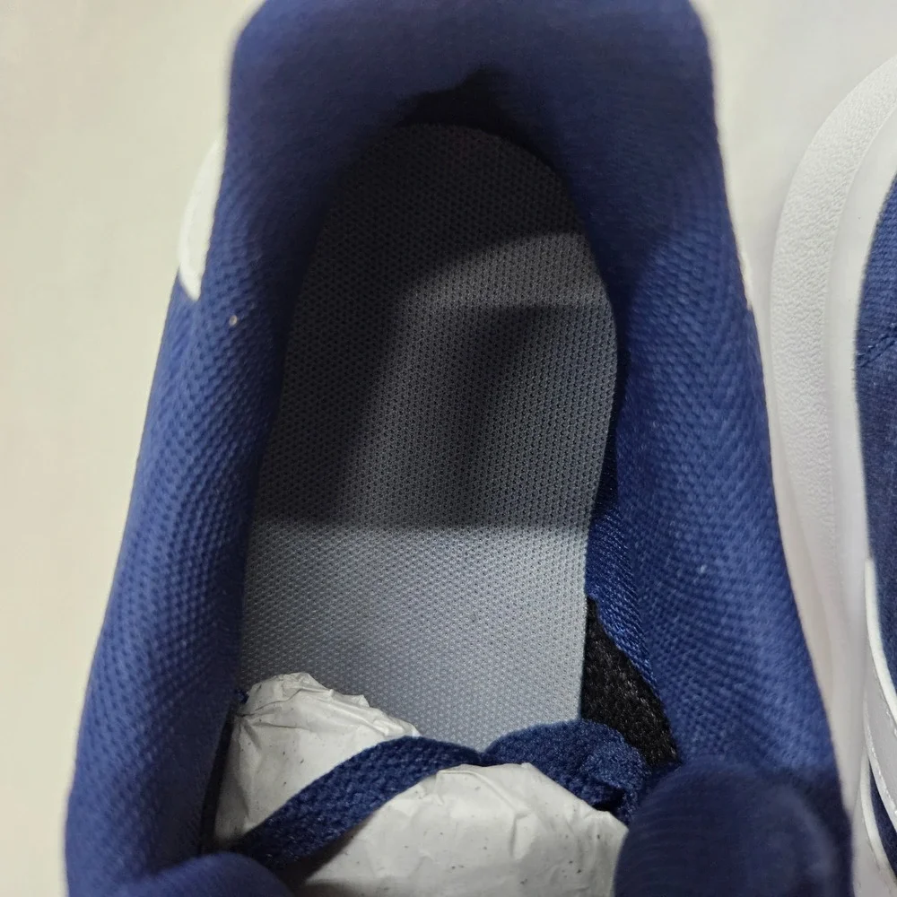 Adidas Grand Court K Tennis Shoes EG1518 Dark Blue White Kids Size 3